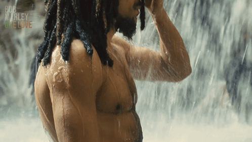 Soaking In The Water Bob Marley GIF - Soaking in the water Bob